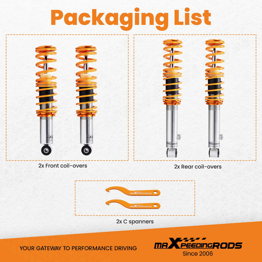 Coilover suspension suitable for Mazda MX-5 MX5 Miata NA Roadster 1.6L 1.8L Sport suspension