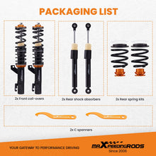 Load image into Gallery viewer, Coilover Suspension suitable for Audi TT Mk1 (8N) Coupe Roadster Quattro 4WD 1998-2006