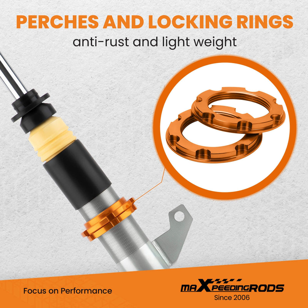 Coilover Shock Absorbers suitable for VW CADDY 3 04-15 CADDY 4 1.2 TSI 1.6 TDI