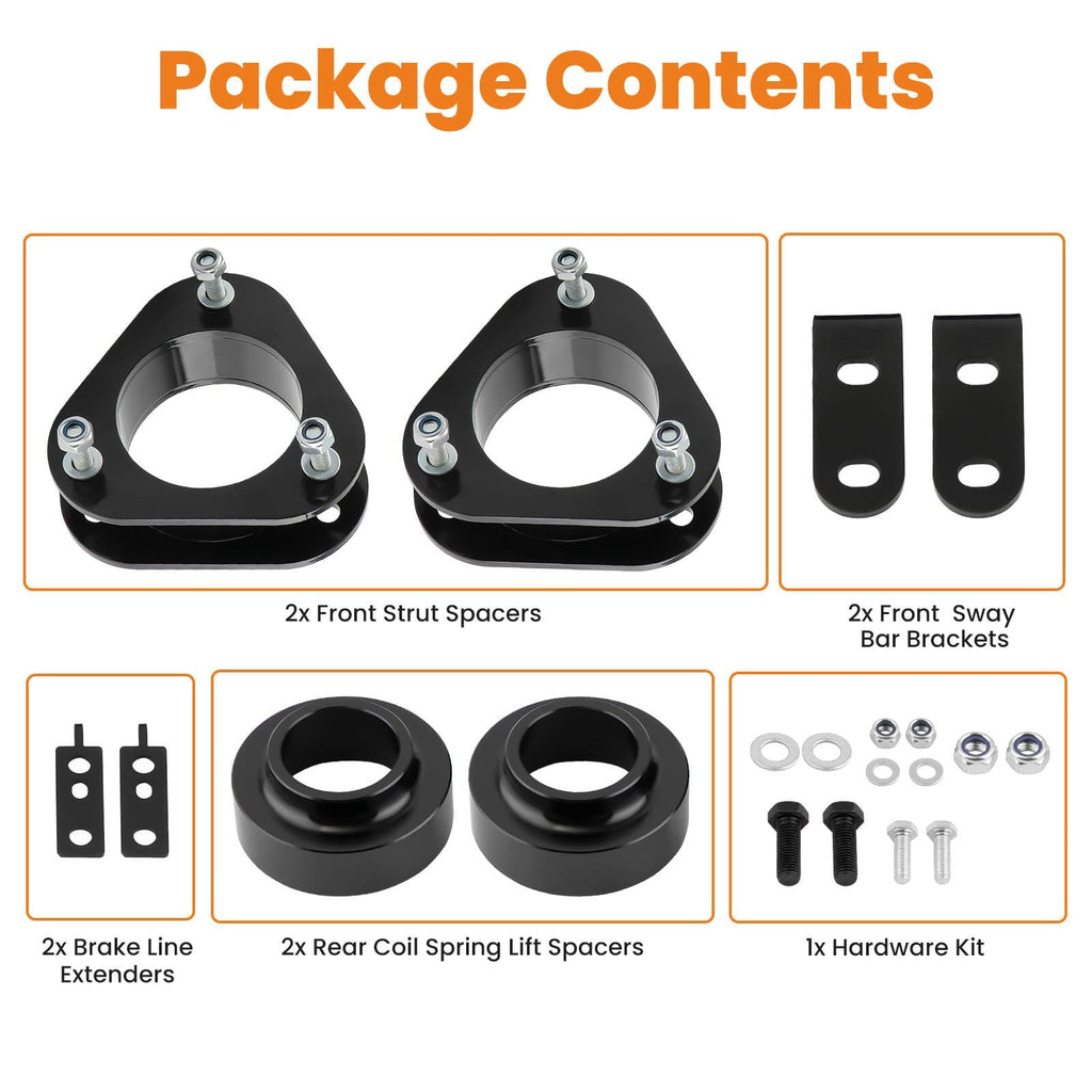For 2in Front 1.5in Rear Full Lift Kits suitable for Toyota RAV4 2006-2018 2012 new
