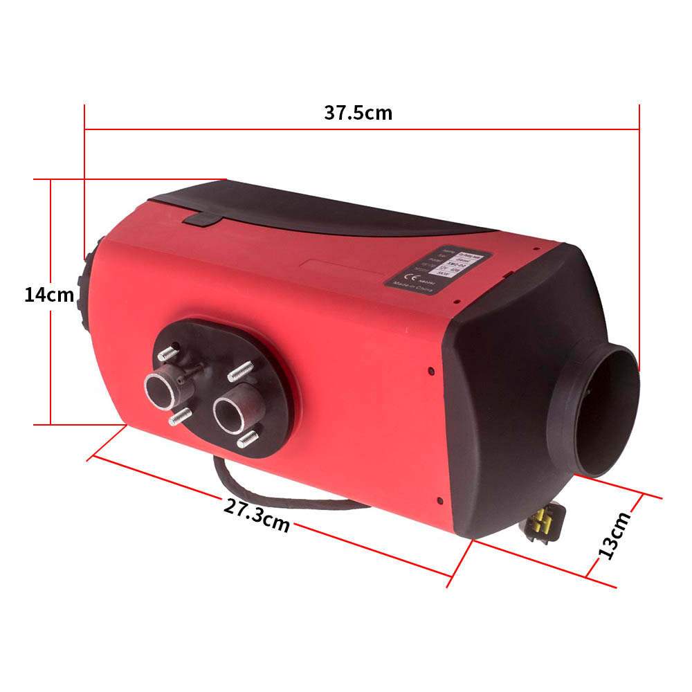 12V 5KW Diesel Air Heater All-in-one Thermostat Remote Control LCD Monitor