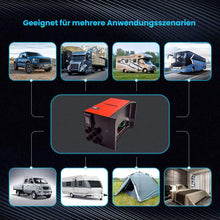 Load image into Gallery viewer, Diesel Air Heater 12V 5KW LCD Switch 4-Hole Car