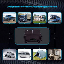 Load image into Gallery viewer, 12V 5KW-8KW Diesel Air Parking Heater with 4 Holes + LCD Switch for Pickup Truck