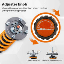 Load image into Gallery viewer, Coilover kit suitable for Ford Mustang 2005 - 2014 Height-adjustable springs
