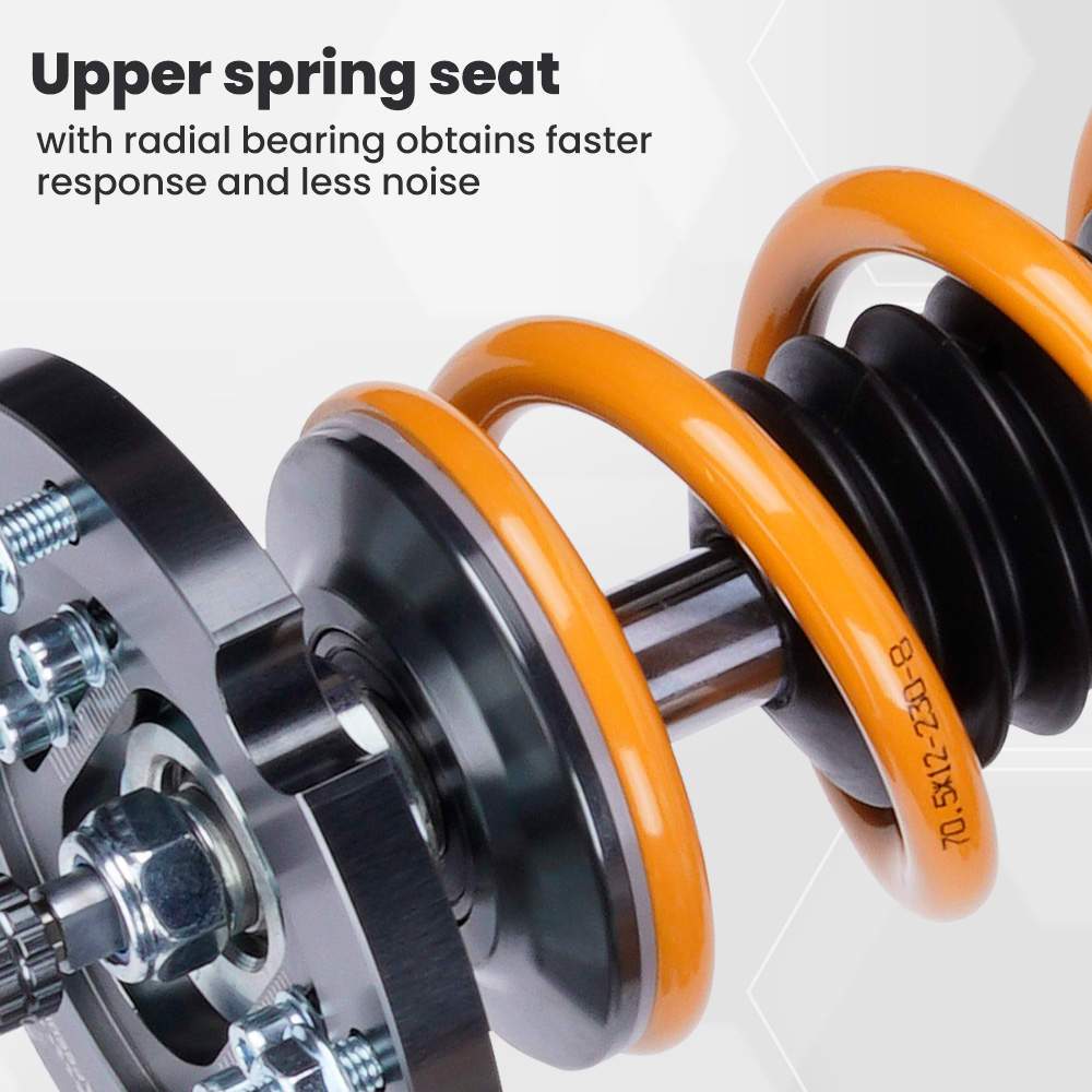 Coilover kit suitable for Ford Mustang 2005 - 2014 Height-adjustable springs