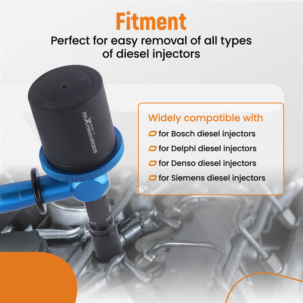 27-piece Compressed Air Puller Tool for Injector Extraction Set