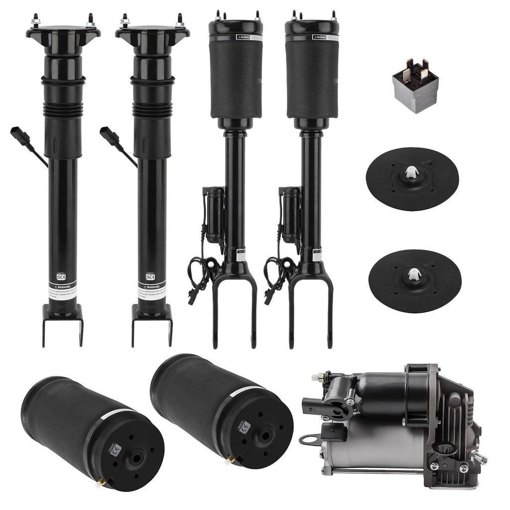 Air Suspension Kit Air Spring Shock Absorber Compressor suitable for Mercedes-Benz X164