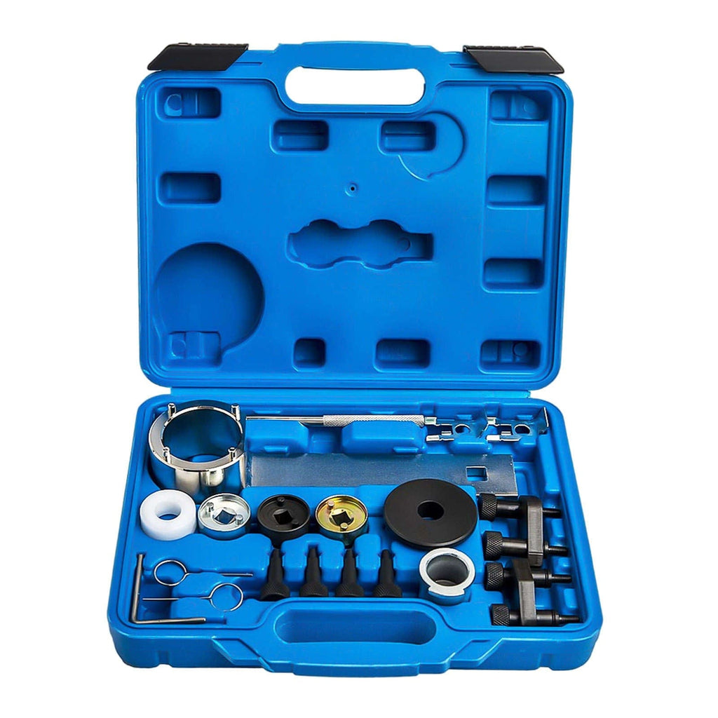 19-Row AN10 Universal Aluminum Transmission Oil Cooler Kit with Thermostat