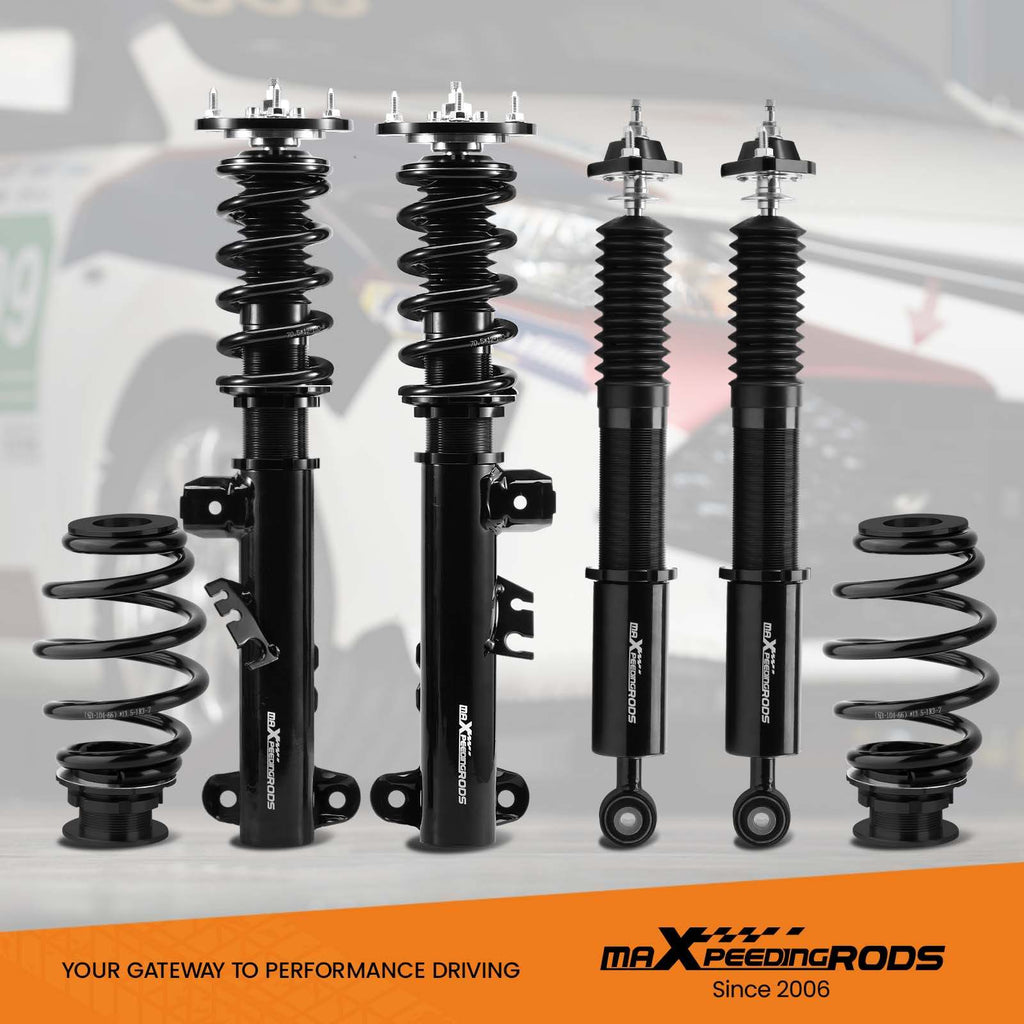 24-Way Adjustable Damper Coilover Suspension Kit suitable for BMW E36 3 Series Sedan Touring 316i 318i