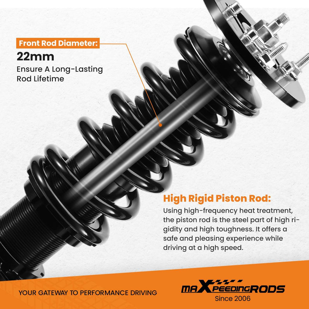 Adjustable Damping Suitable for BMW E36 Saloon Coupe Touring 316i 318i 318tds Coilovers