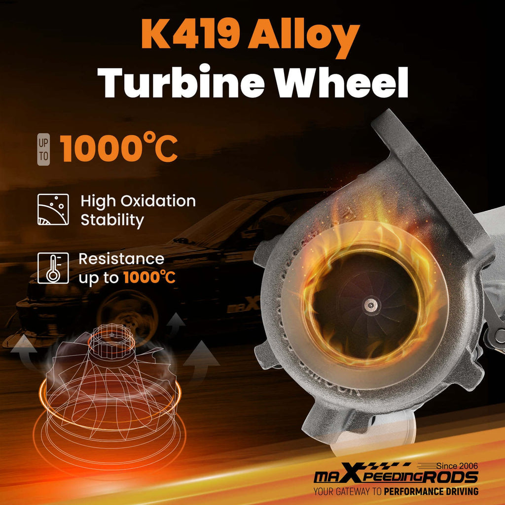 Billet Turbo suitable for BMW X1 20d (E84) 135kw N47D20 2012- 49335-00584 Oil cooling