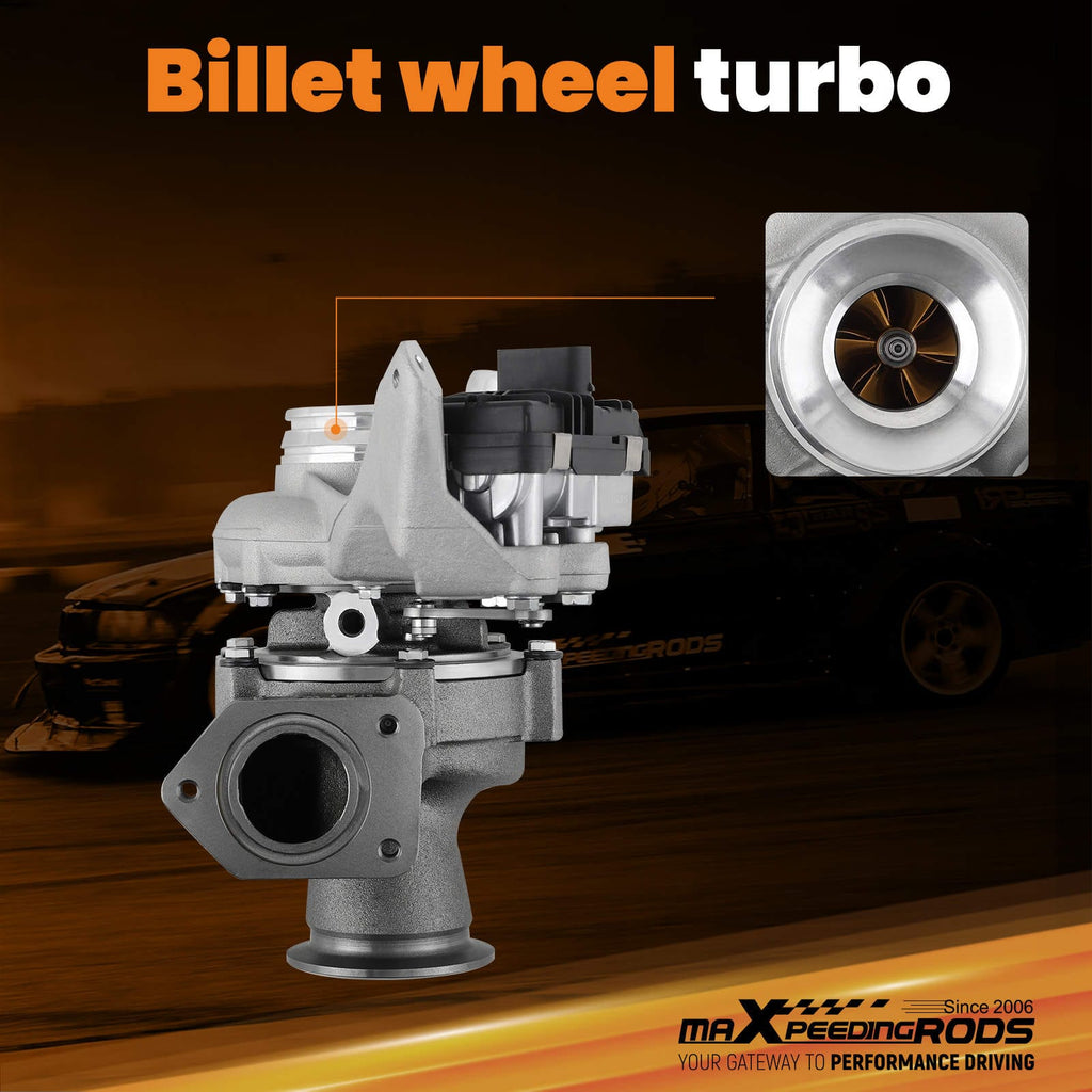 Billet Turbo suitable for BMW X1 20d (E84) 135kw N47D20 2012- 49335-00584 Oil cooling