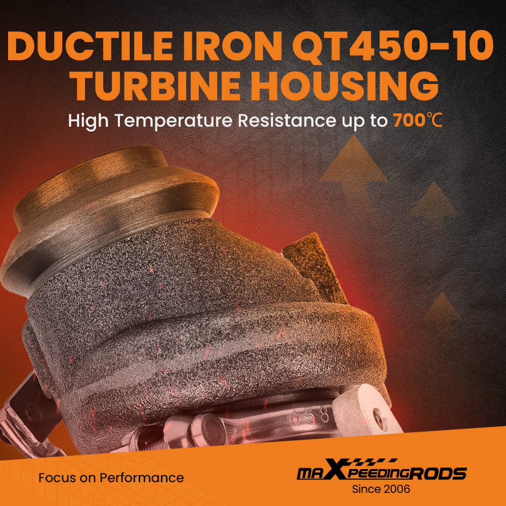 Turbocharger suitable for Peugeot 207 307 308 1.6HDI 90HP DV6ATED4 49173-07508