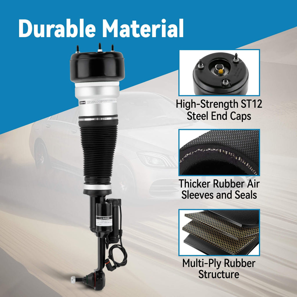 2x Front Left/Right Suspension Strut Shock Absorber suitable for Mercedes S-Class W221 4MATIC new