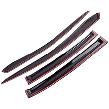 Load image into Gallery viewer, Window visors / weather shields set of 4 compatible with Holden Commodore VT VX VY VZ Sedan 1997-2007