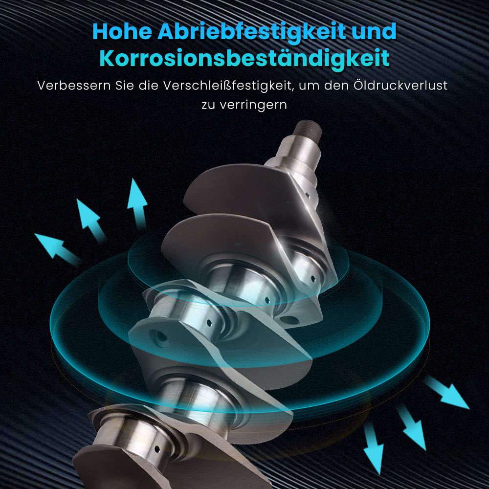 Crankshaft suitable for Fiat 128 Punto GT 1.4L 67.4mm Billet Crank 1800BHP