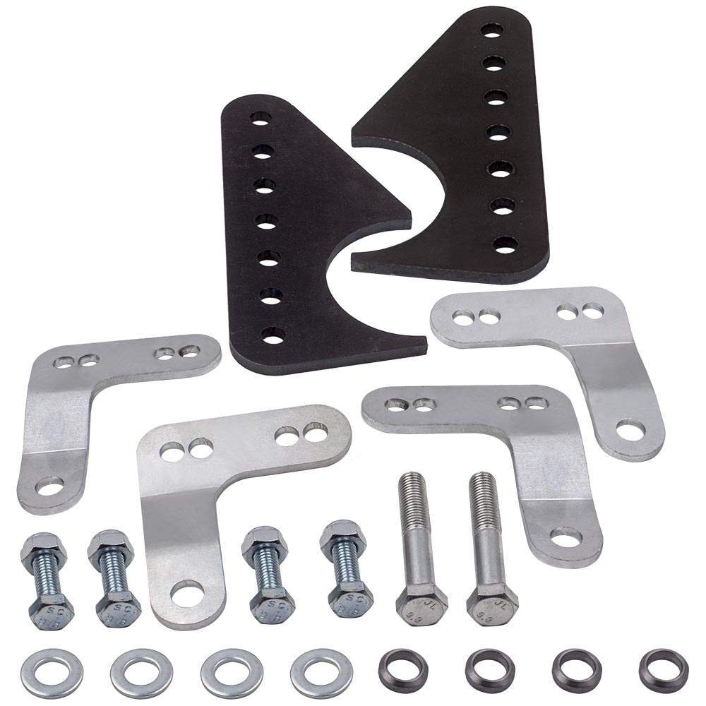 Bottom coil-over mounting kit adjustable rear mounting bracket