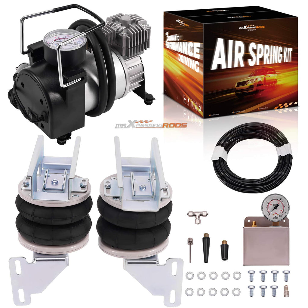 2x Air Suspension Bellow with 12V Compressor Kit suitable for Mercedes-Benz Sprinter 2006-2022