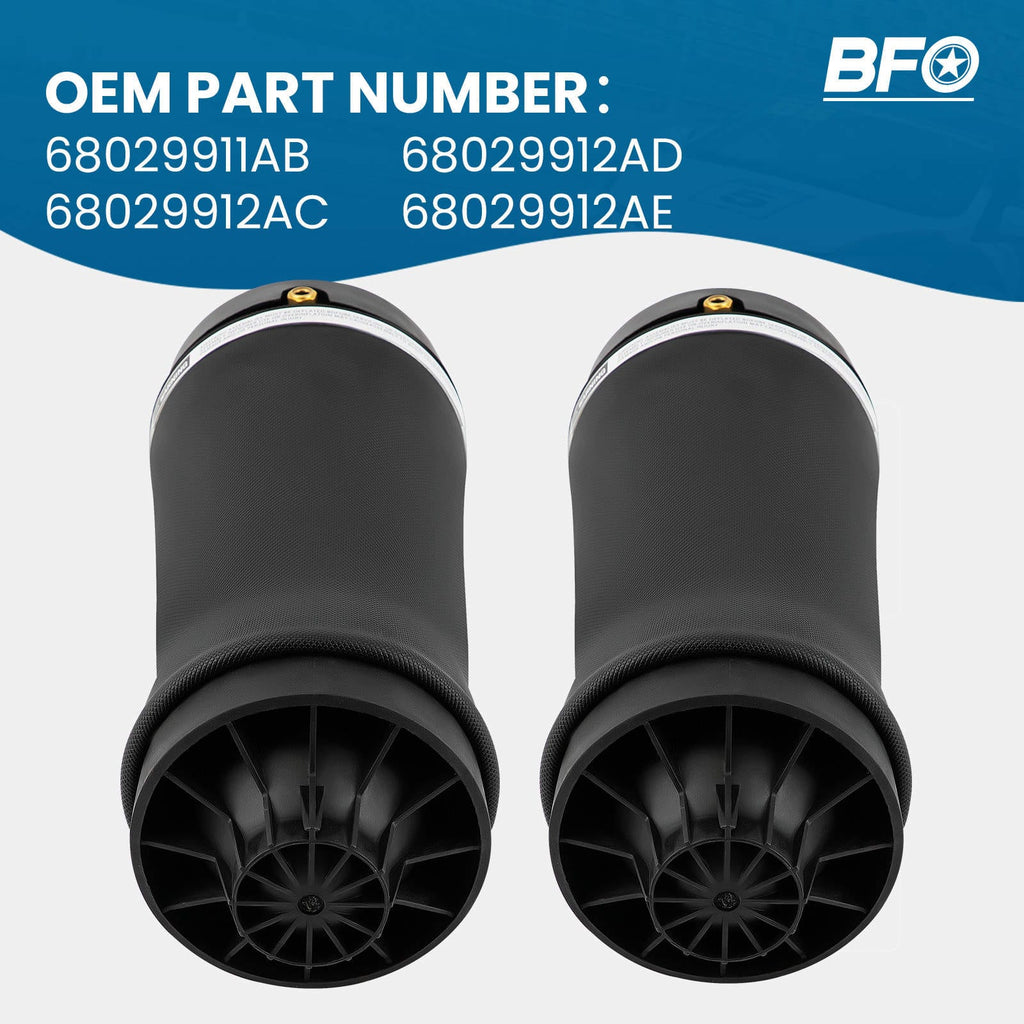Air Suspension Air Spring Bag Kit rear suitable for Jeep Grand Cherokee WK2 2011-2015