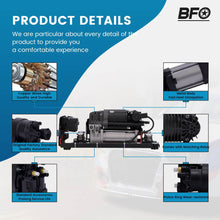Load image into Gallery viewer, Air Suspension Compressor + Valve + Bracket suitable for BMW 5 7 F01 F02 F03 F07 F11