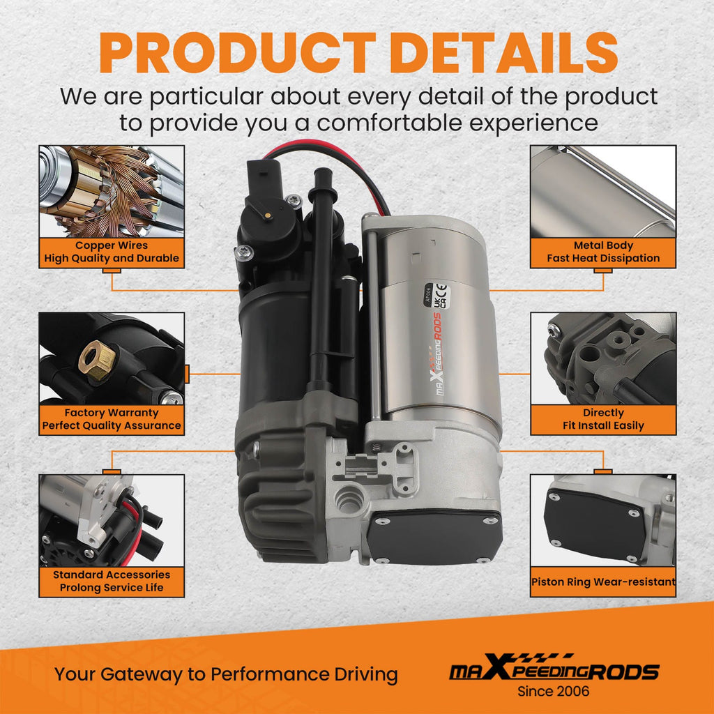 Air Suspension Compressor Pump suitable for Mercedes E 550 RWD 10-11