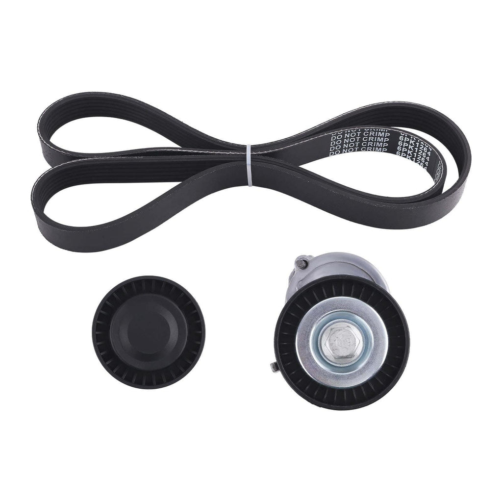 V-ribbed belt kit tensioner suitable for Audi A4 Allroad 8KH 2.0 TDI quattro 2001-06
