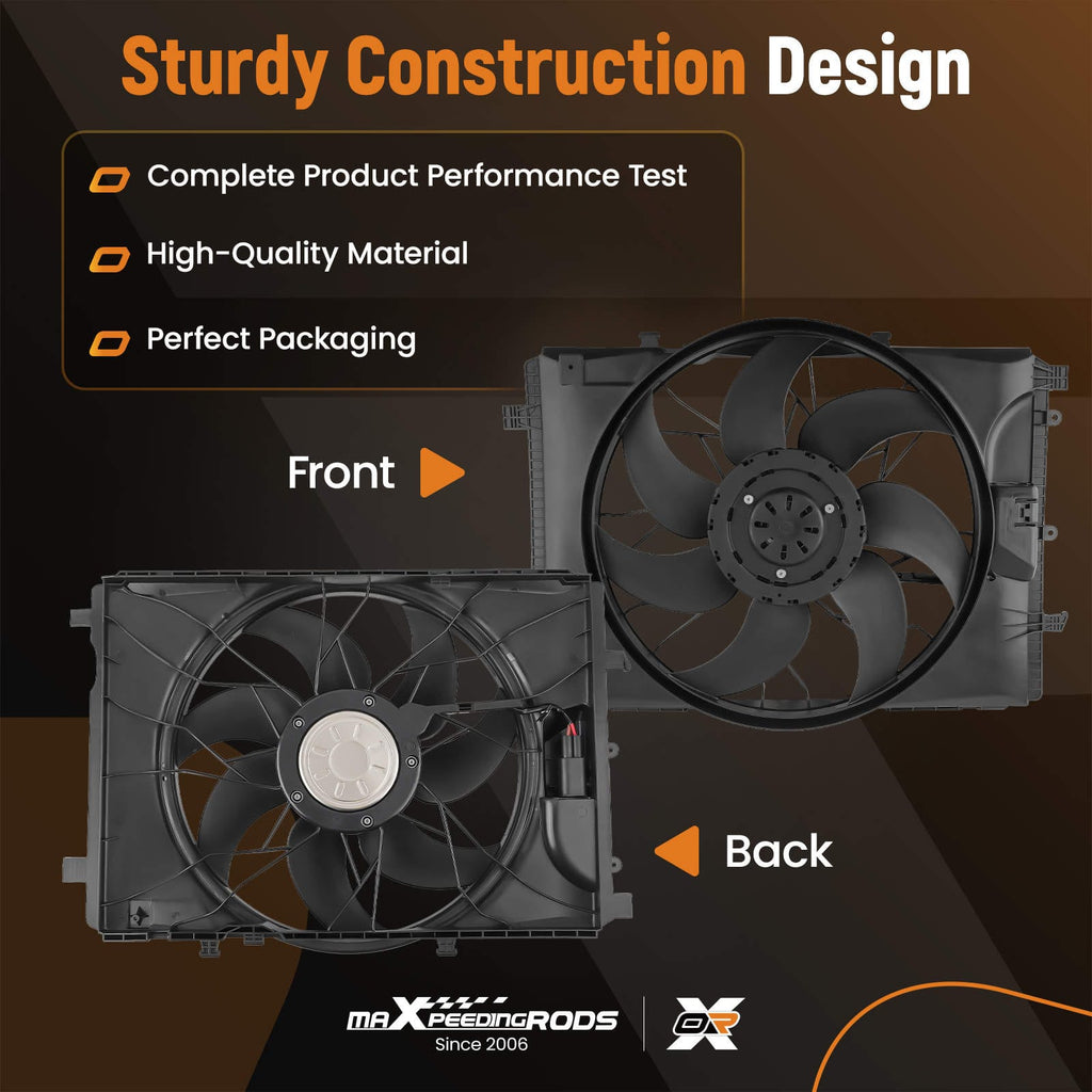 Radiator Fan suitable for Mercedes Benz C230/C250/CLS400/C350/SLK350 2008-2017