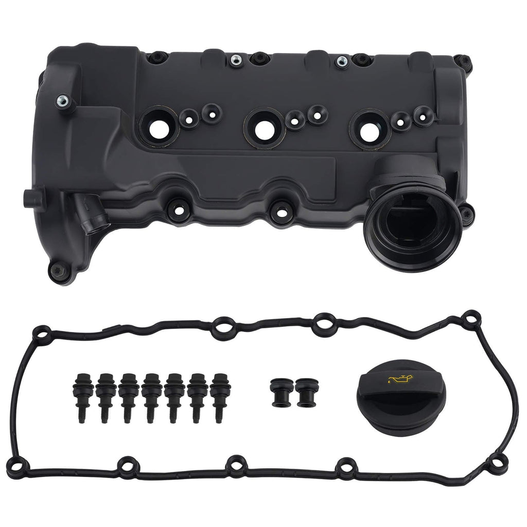 Left Cylinder Head Cover Valve Cover Exhaust Side suitable for Audi A4 for 8K5, B8 3.0L