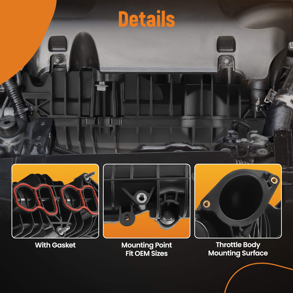 Intake manifold with damper actuator suitable for BMW 3 4 5 6 7 Series X3 X4 X5 11618514731