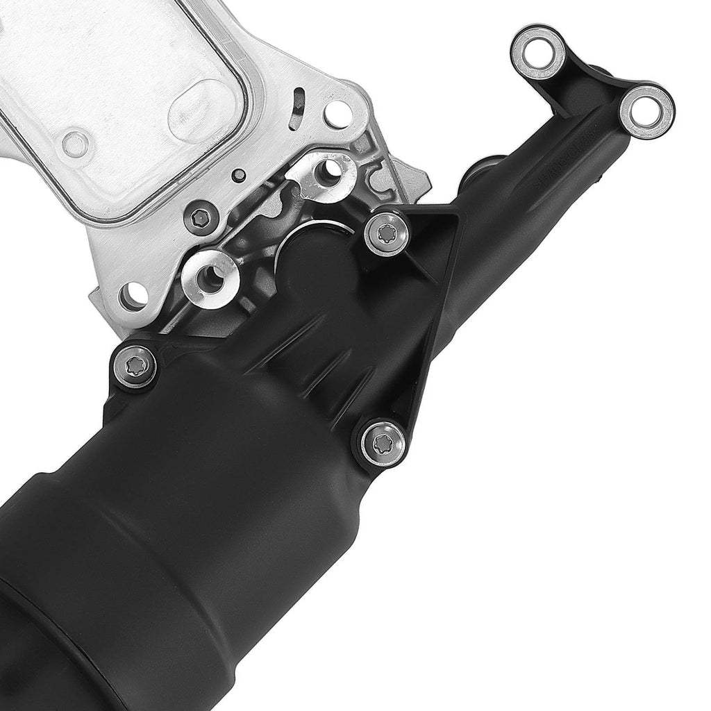Oil filter housing + engine oil cooler suitable for Mercedes OM 651