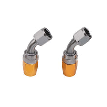Load image into Gallery viewer, Turbo Oil Feed + Drain Return Line Kit for T3 for GT30 GT3582 GT3076 GT3037