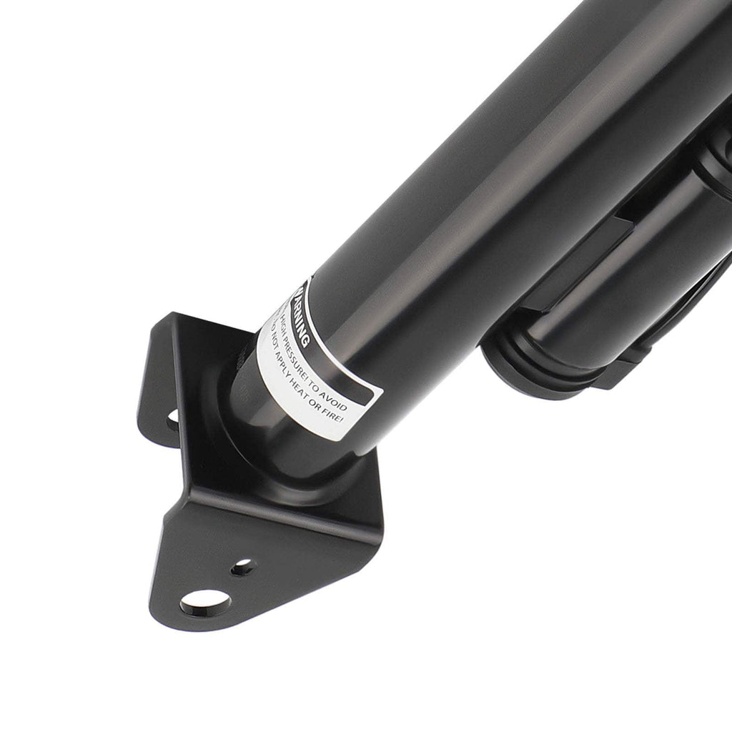 2x Shock Absorbers + 2x Rear Air Spring Bags with Compressor suitable for Mercedes M ML GL W164 X164