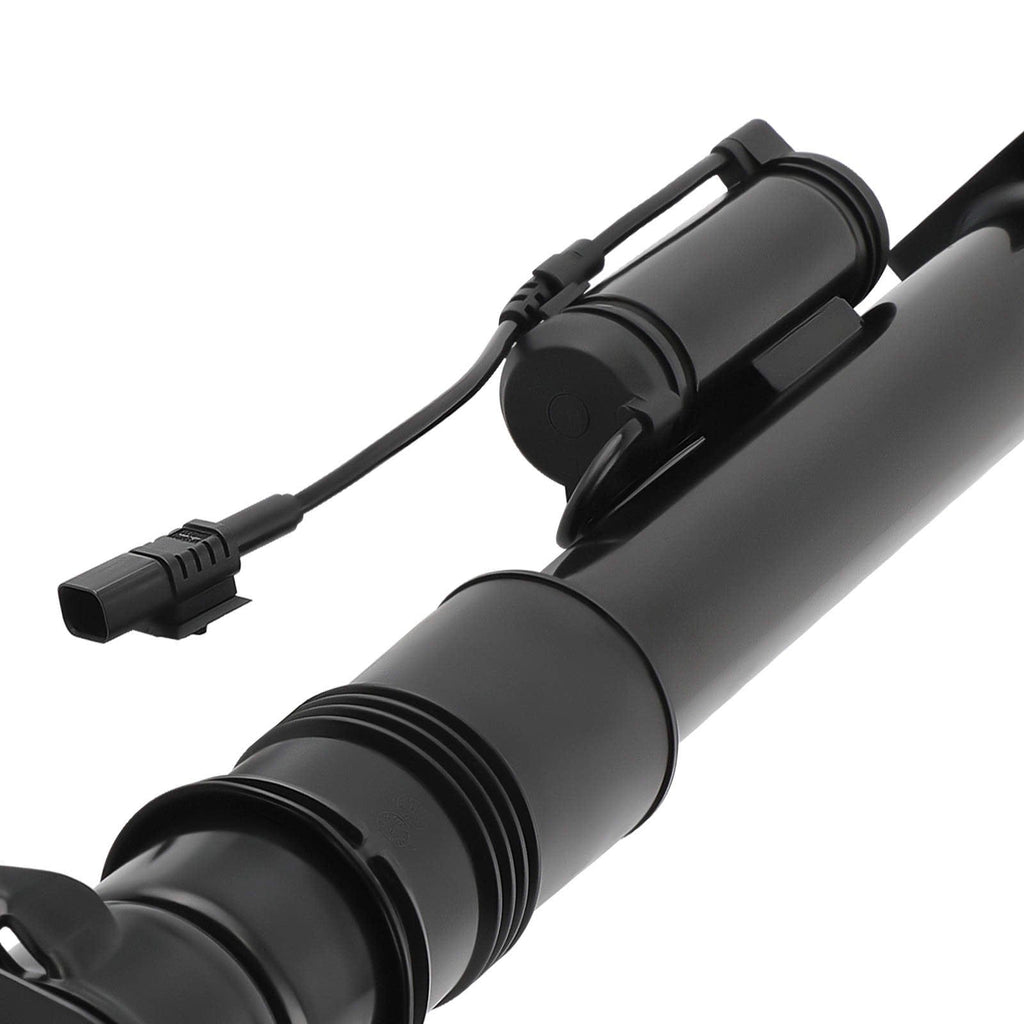 2x Shock Absorbers + 2x Rear Air Spring Bags with Compressor suitable for Mercedes M ML GL W164 X164