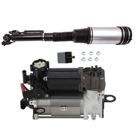 Luchtveerpoot achter + compressor geschikt voor Mercedes-Benz S-Klasse W220 2203205013