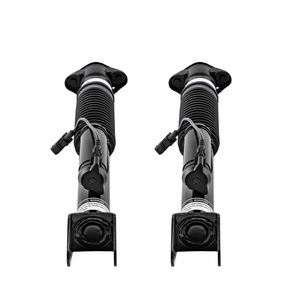 2x Shock Absorber Rear + Air Suspension Compressor suitable for Mercedes ML GL W166 X166
