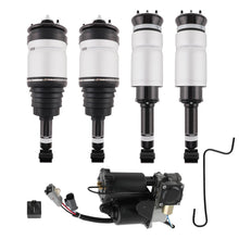 Load image into Gallery viewer, 4x Shock Absorber Air Suspension + Compressor suitable for LAND ROVER Discovery 3 4 Suspension