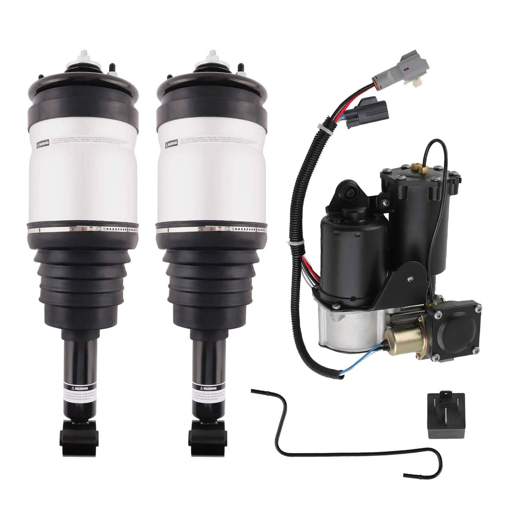 1* Air suspension compressor + 2* rear shock absorbers suitable for LandRover Discovery III IV