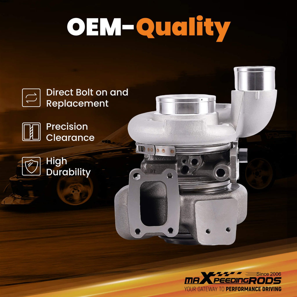 Turbocharger with exhaust manifold suitable for BMW X5 3.0d E53 160KW 218HP 11657791046 753392