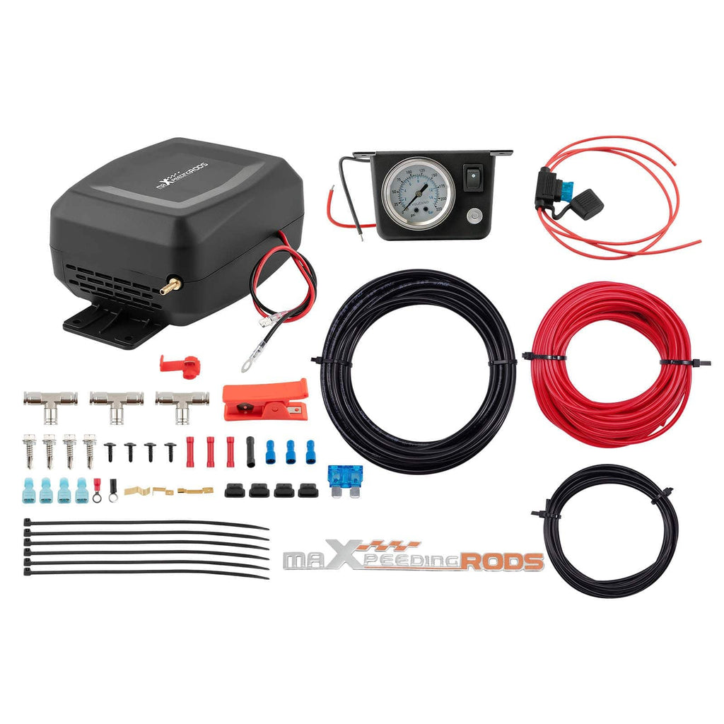 Rear Air Suspension + Compressor Controller Kit suitable for Ford Transit TWIN RWD 2001-
