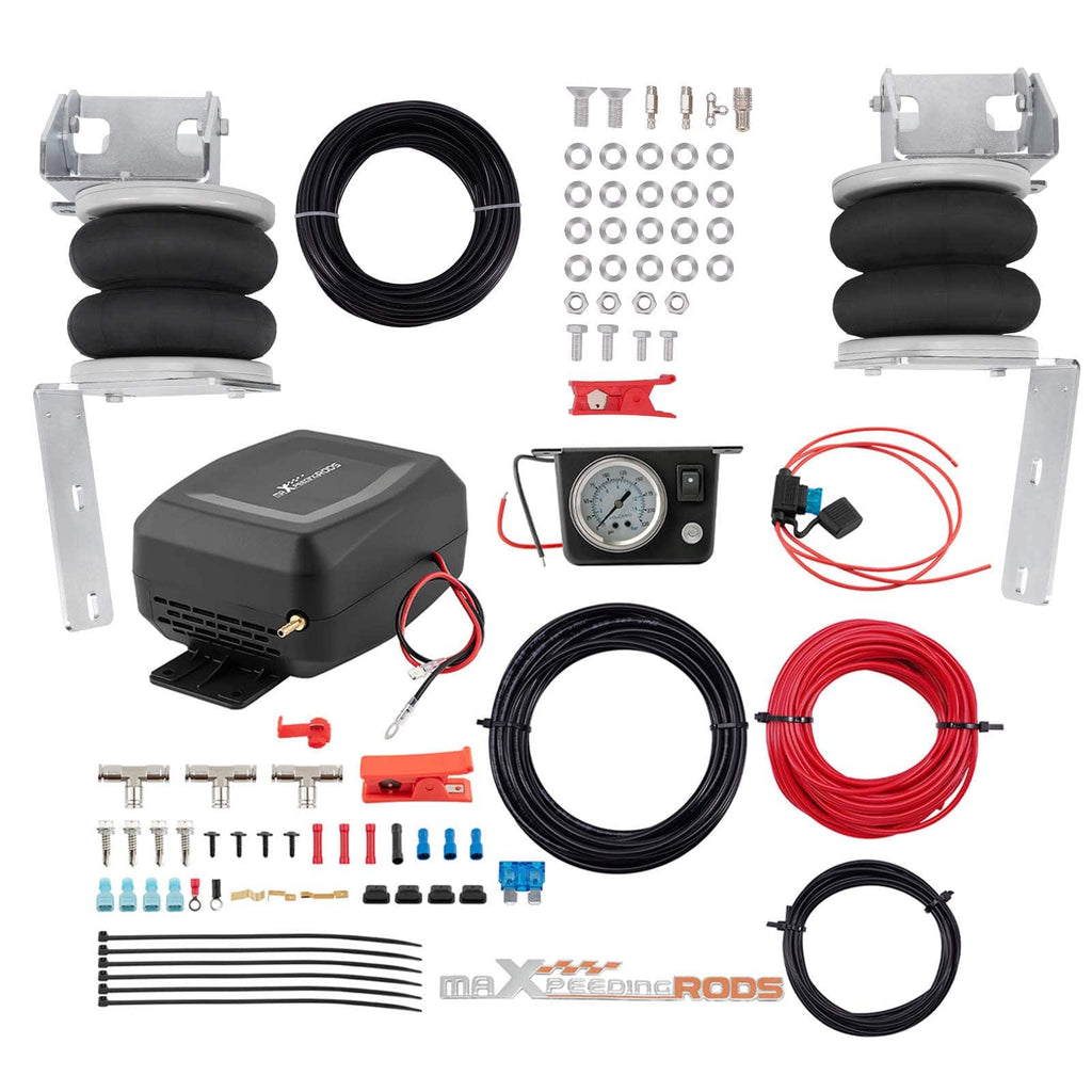 Rear Air Suspension + Compressor Controller Kit suitable for Ford Transit TWIN RWD 2001-