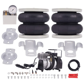 Luchtvering achter met 12V compressor kit geschikt voor Fiat Ducato 1994-2024 4000KG