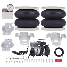 Load image into Gallery viewer, 2x Rear Air Suspension + 12V Compressor Kit suitable for Fiat Ducato suitable for Peugeot Boxer 1994-