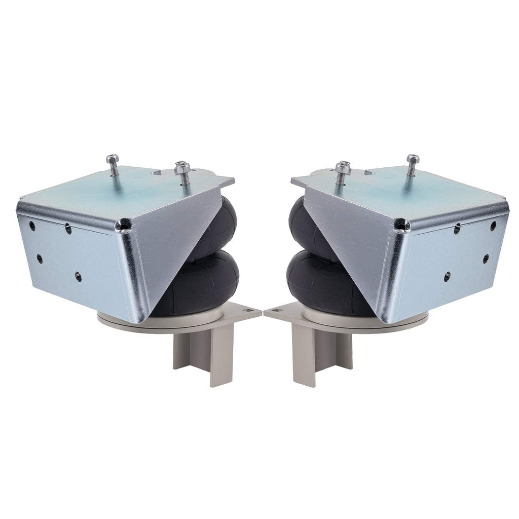 2x Air bellow + 12V compressor kit compatible with Iveco Daily 35S 35L 2006-2014 RWD and FWD single rear wheel
