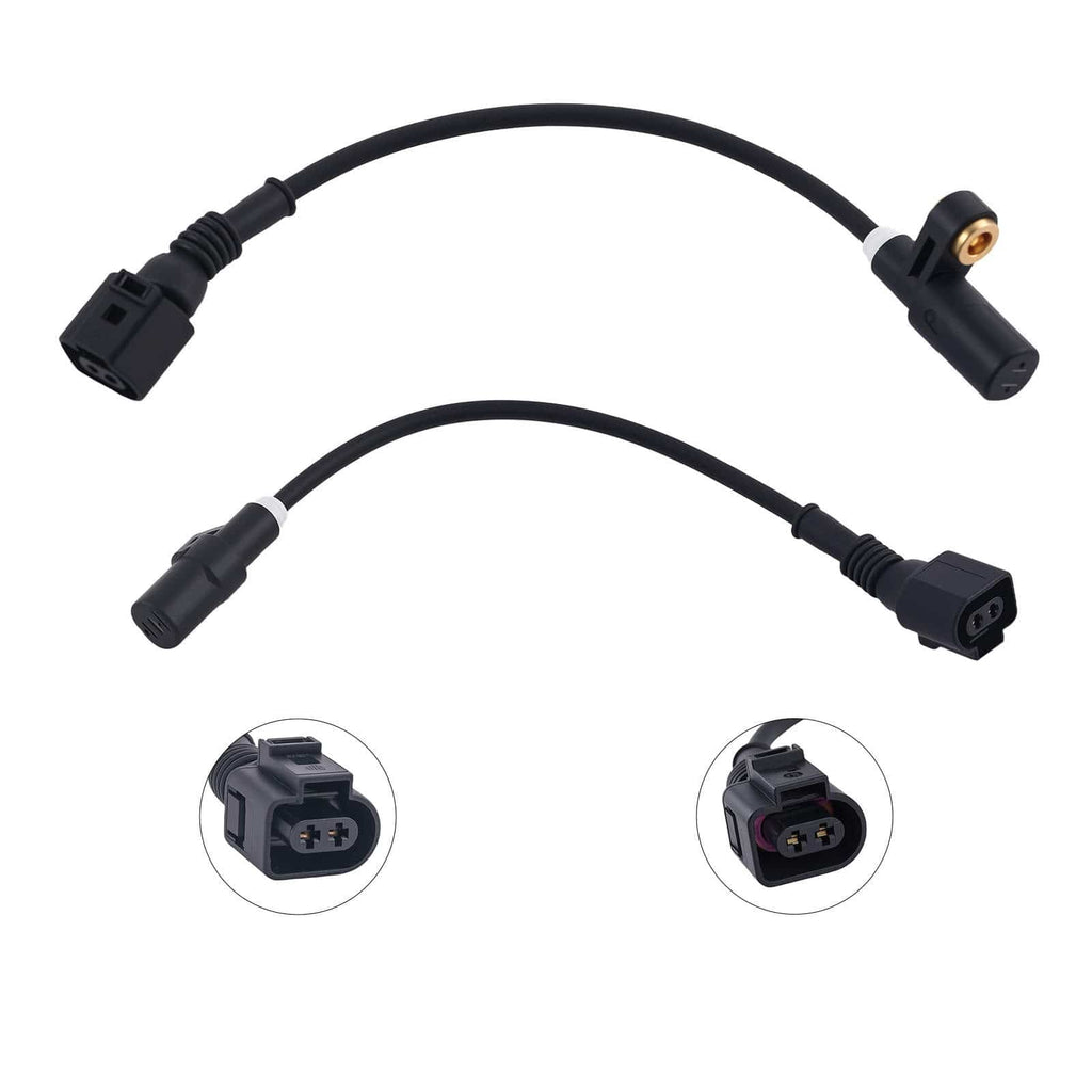 2x rear ABS sensor suitable for Skoda Octavia I/Combi 4x4 1J0927807D 0986594008