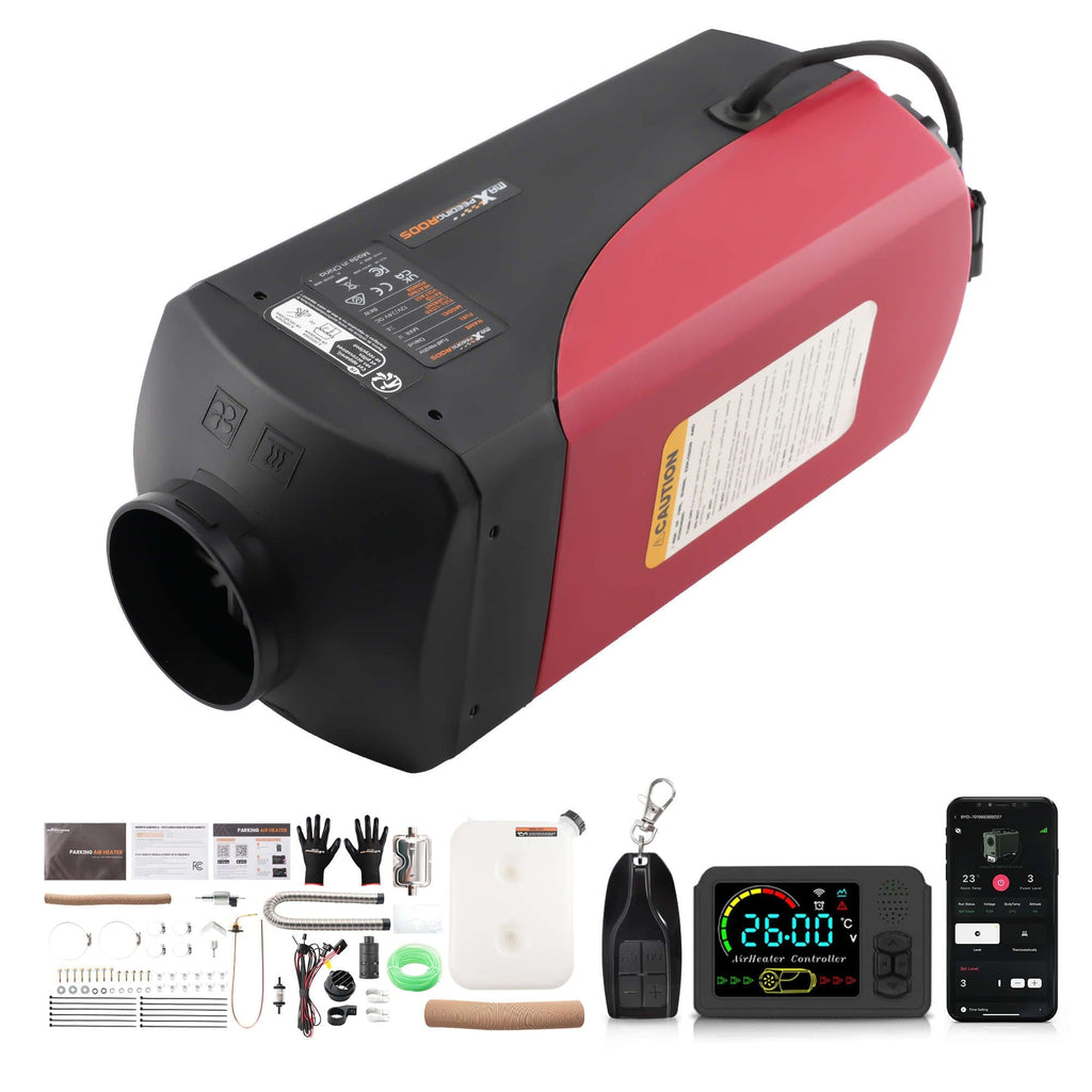 Parking Heater 12V 24V 8KW for Truck Boat RV with Remote Control LCD App Start