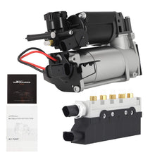 Load image into Gallery viewer, Air Suspension Compressor + Valve Block suitable for Mercedes S-Class W220 1998-2005
