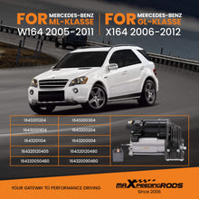 Load image into Gallery viewer, Air Compressor suitable for Mercedes-Benz M-Class W164 ML 63 AMG 4matic 2006-2011 Pump