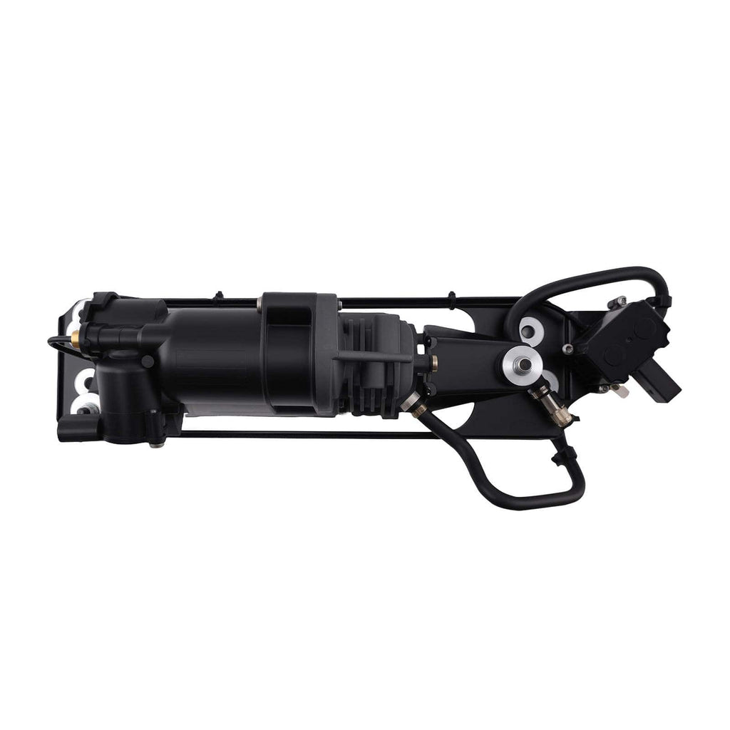 Air suspension compressor with bracket + valve block suitable for BMW 5 E61