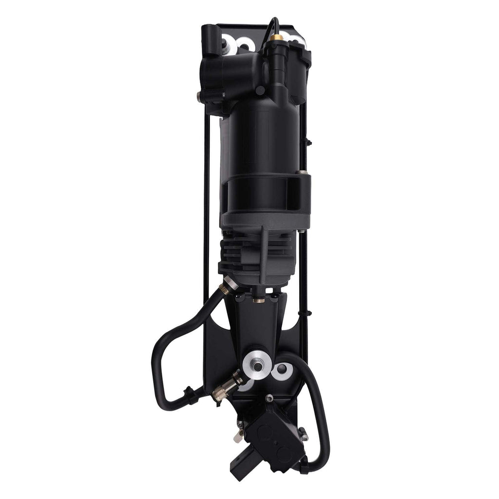 Air suspension compressor with bracket + valve block suitable for BMW 5 E61