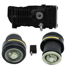 Load image into Gallery viewer, 2x Air Suspension Spring Air Spring + Compressor suitable for BMW X5 E70 X6 E71